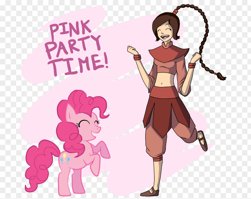 Party Time Zuko Rainbow Dash Pinkie Pie Equestria PNG
