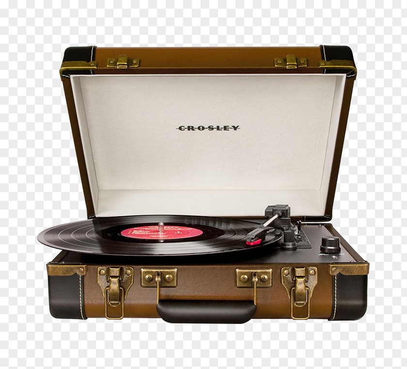 Turntable Crosley Executive CR6019A Phonograph Record PNG