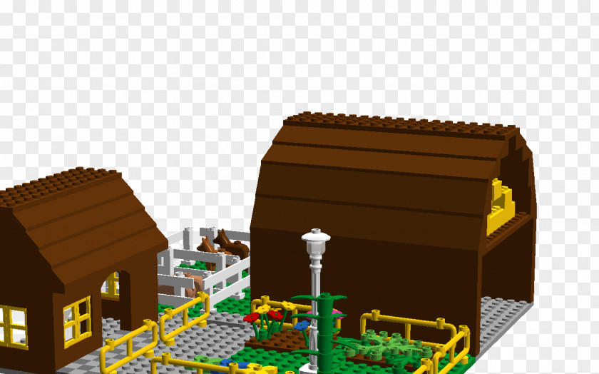 Brick Farmhouse LEGO House Product Design PNG