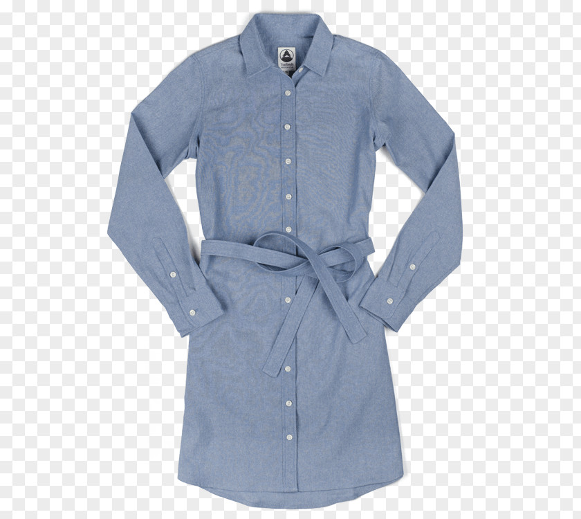 Button Up Shirt Blouse Dress PNG