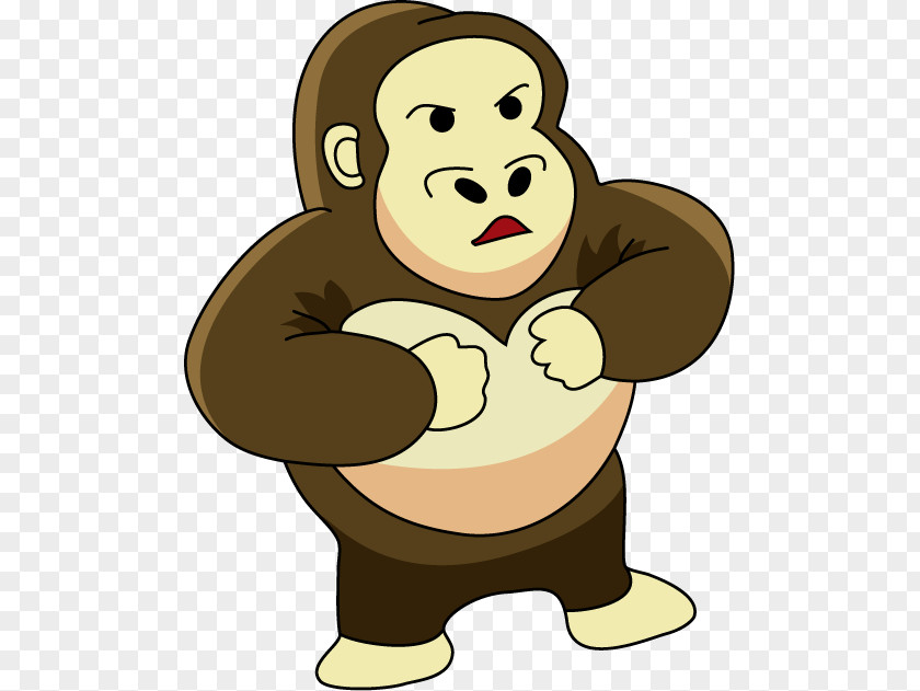 Gorilla 「サル化」する人間社会 Western Lowland Primate Anthropoid Ape PNG