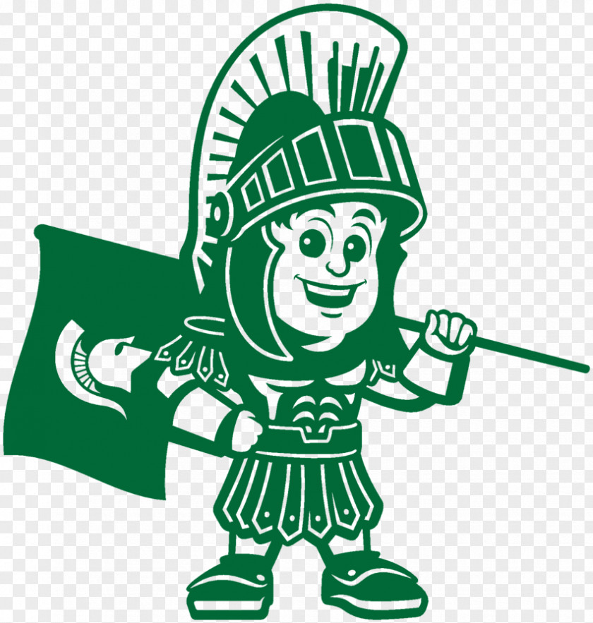 Michigan State University Spartans Football Men's Basketball Sparty Mascot PNG