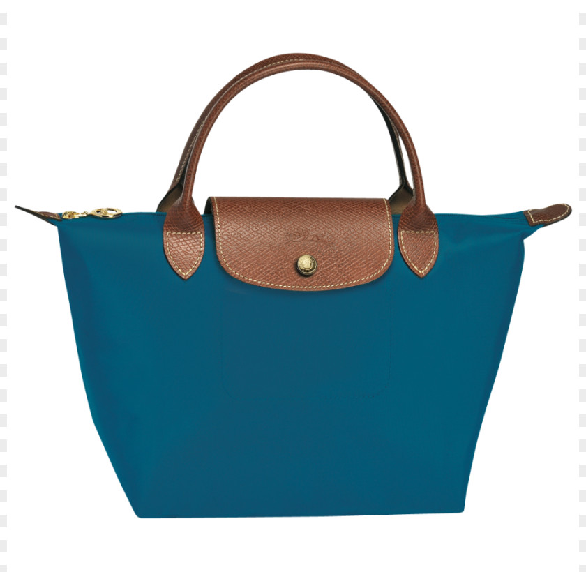 Pliage Longchamp Handbag Navy Blue PNG