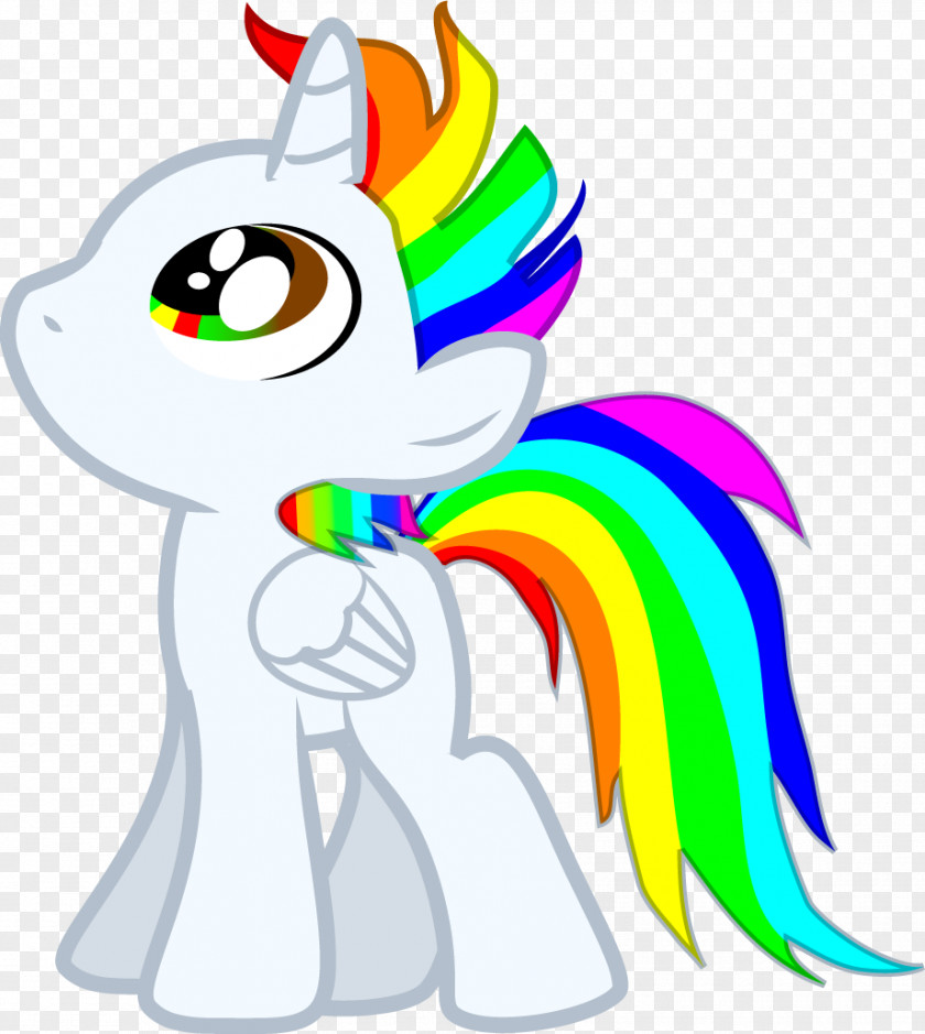 Rainbow Stars Digital Art Drawing Pony PNG