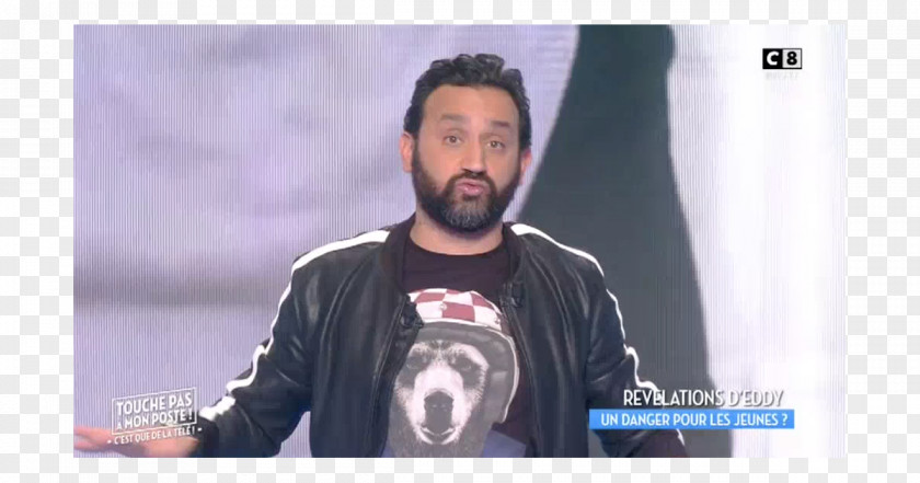 Cyril Hanouna Canal 8 Columnist Comedian PureMédias Television Show PNG