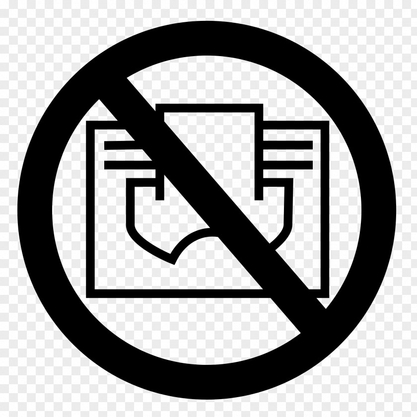 Do Not Urinate Everywhere Paper No Symbol PNG