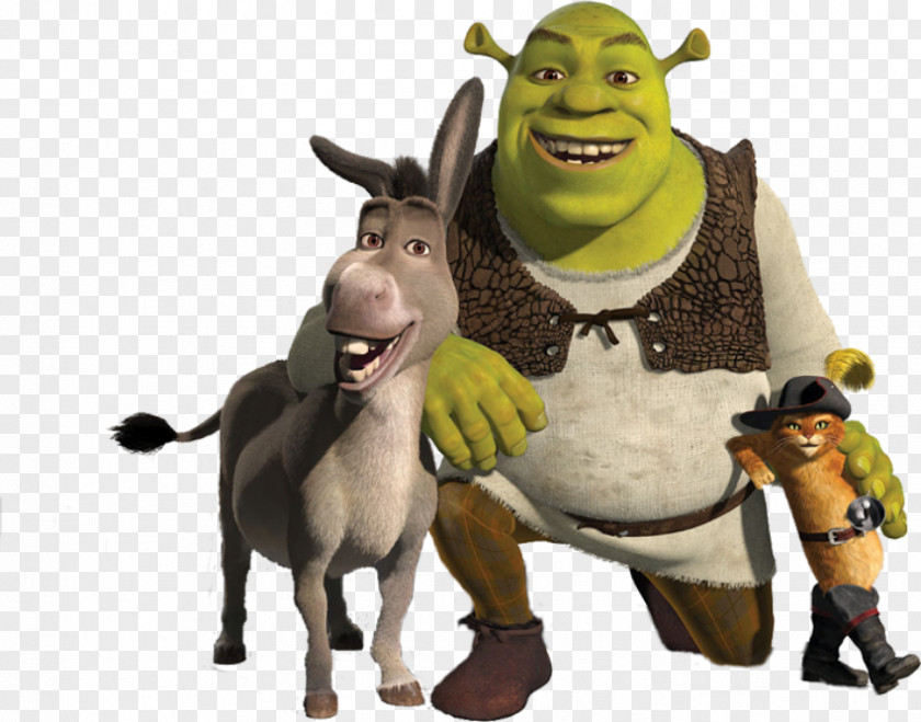 Shrek 2 Donkey Puss In Boots Princess Fiona PNG
