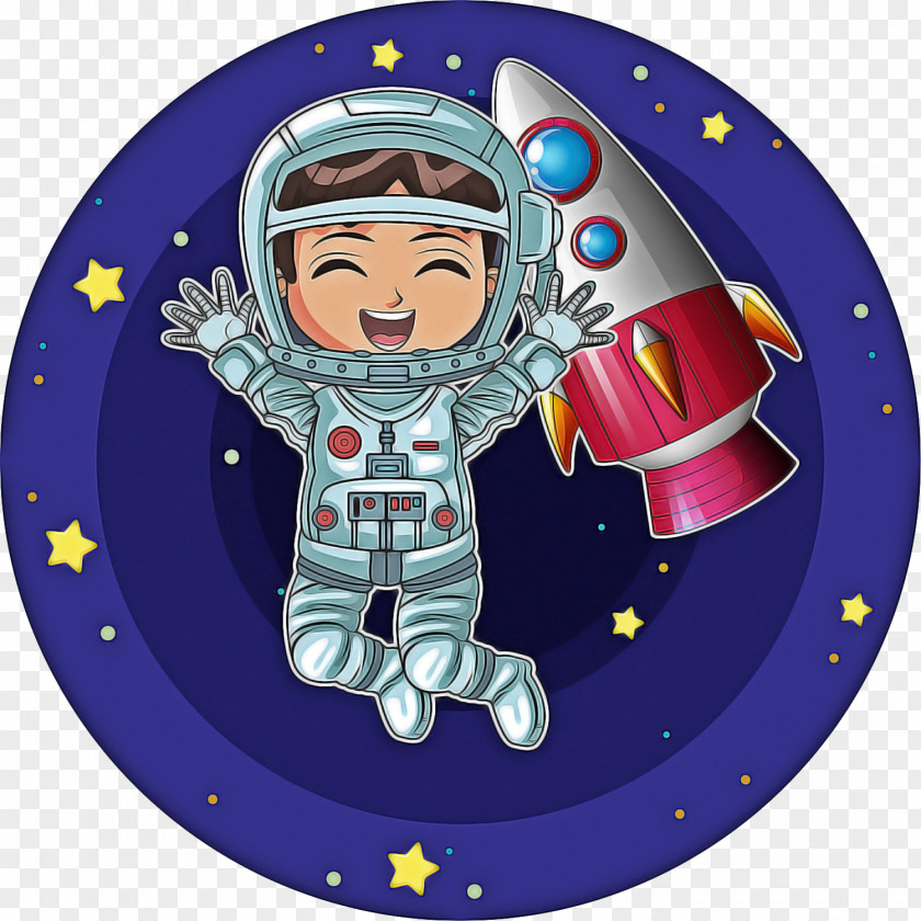 Tableware Sticker Astronaut Cartoon PNG