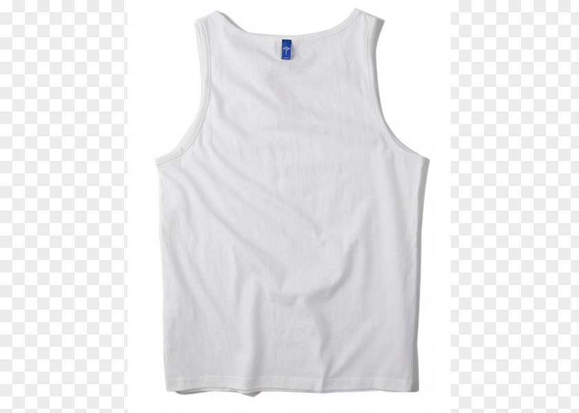 White Tank Top Sleeveless Shirt T-shirt Undershirt Shoulder Gilets PNG