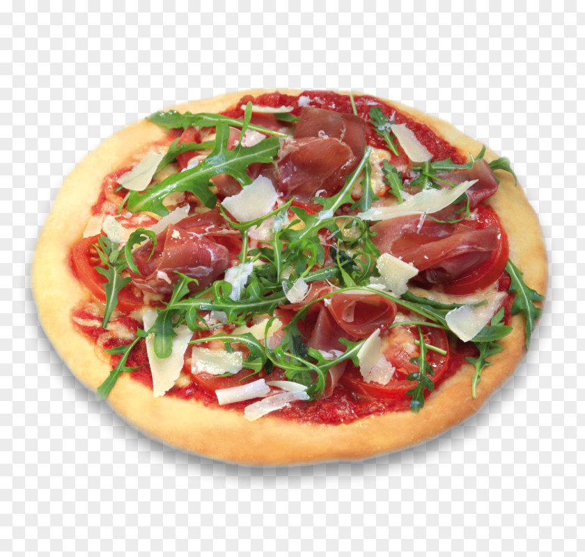 Pizza California-style Sicilian Prosciutto Bresaola PNG