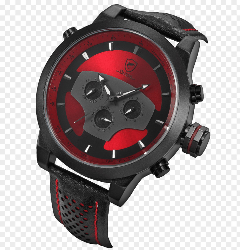 Watch SHARK Sport Dial Quartz Clock PNG