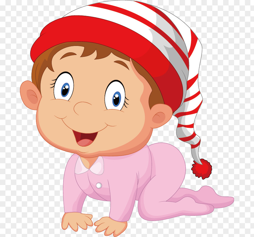 Baby Infant Cartoon Illustration PNG