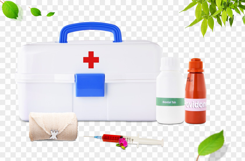Home First Aid Kit Poster Medicine Download PNG