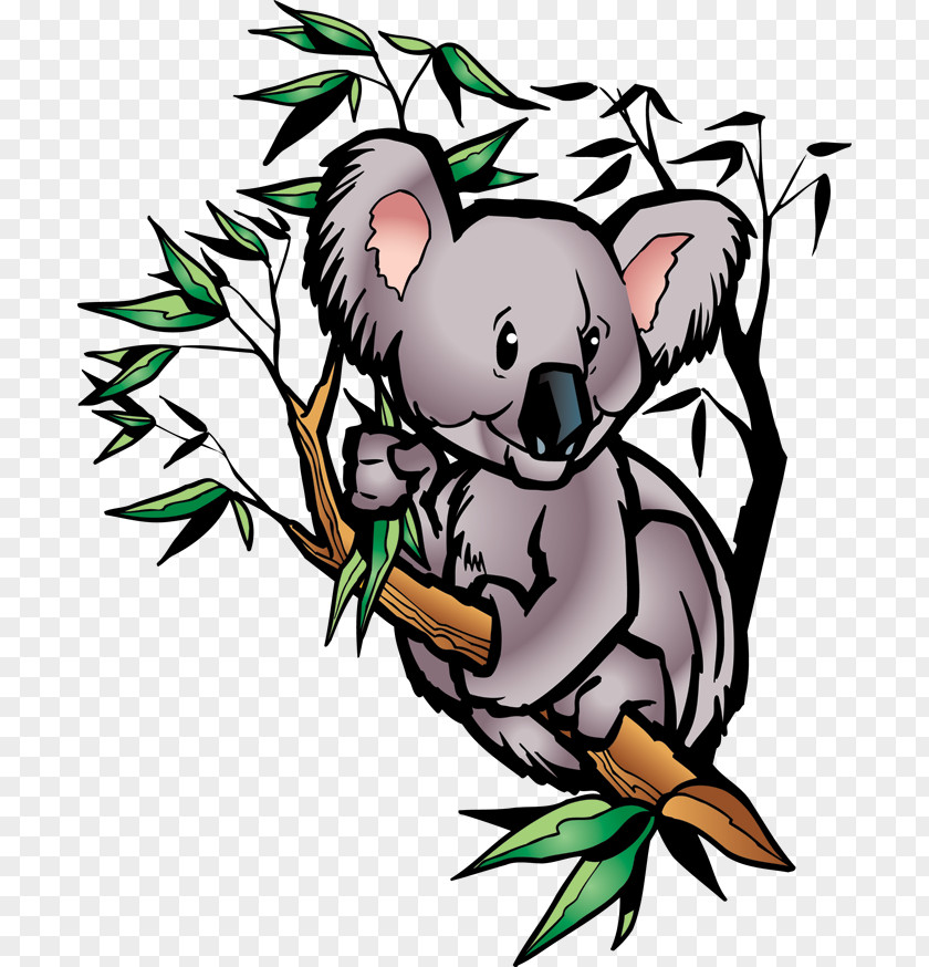 Koala Bear Marsupial Clip Art PNG