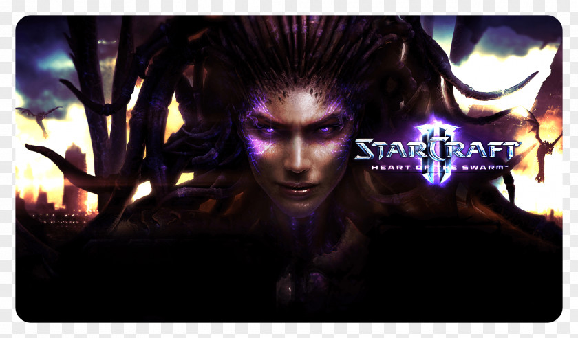 Starcraft StarCraft II: Heart Of The Swarm Desktop Wallpaper Heroes Storm Sarah Kerrigan Metaphor PNG