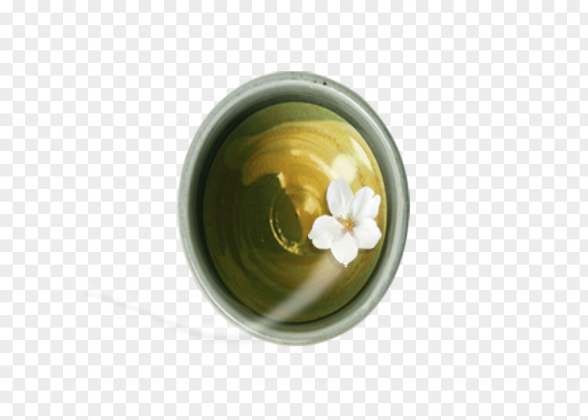 Top View Of Green Tea Fragrance Material U7da0u8336u98c4u9999 PNG