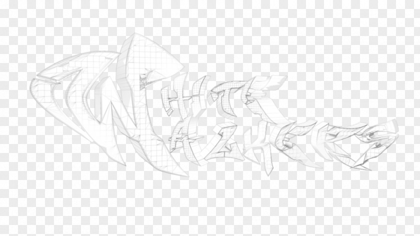 White Walker Drawing Line Art Cartoon Sketch PNG