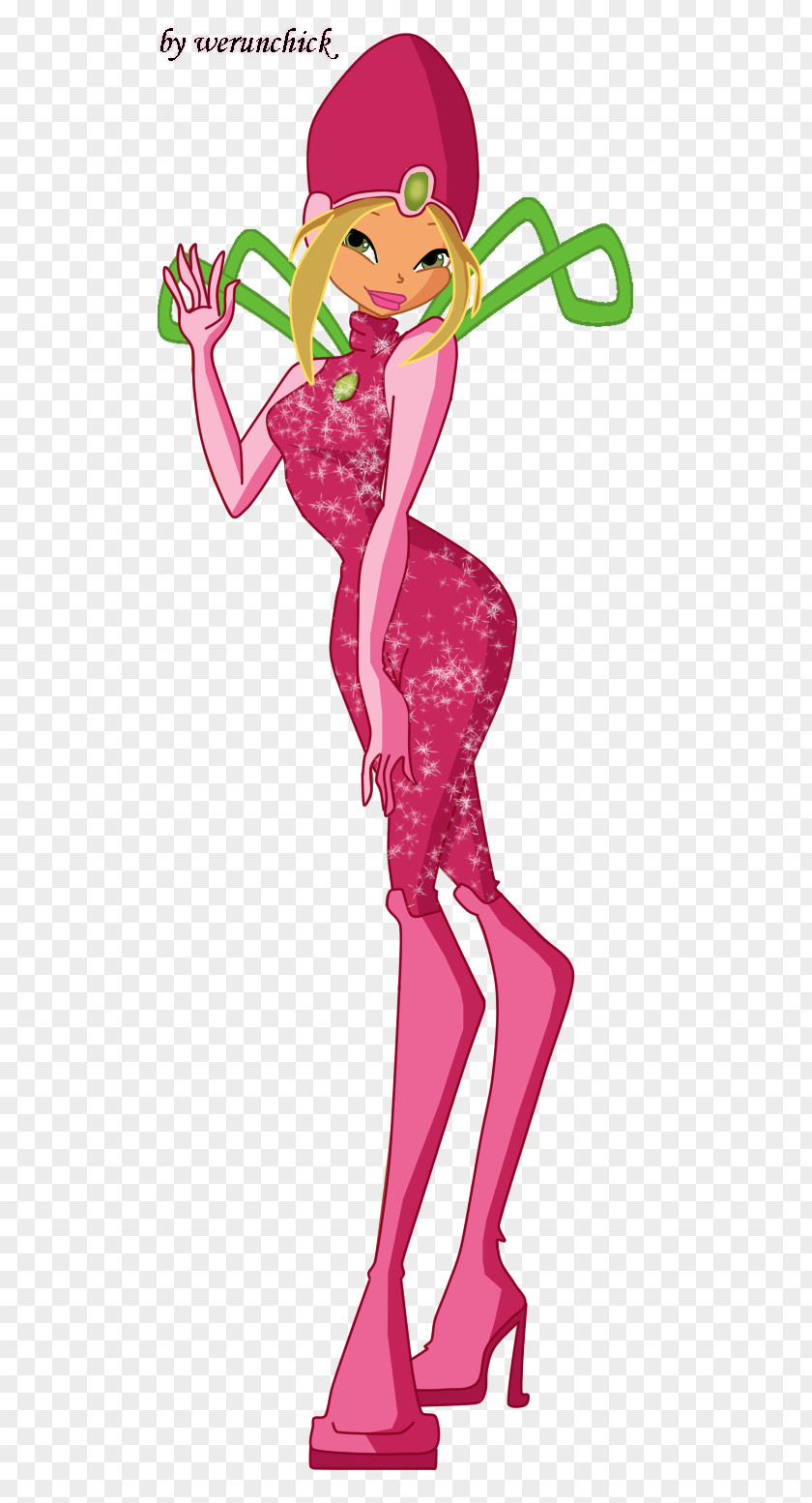 8 Flora Shoe Pink M Character Clip Art PNG