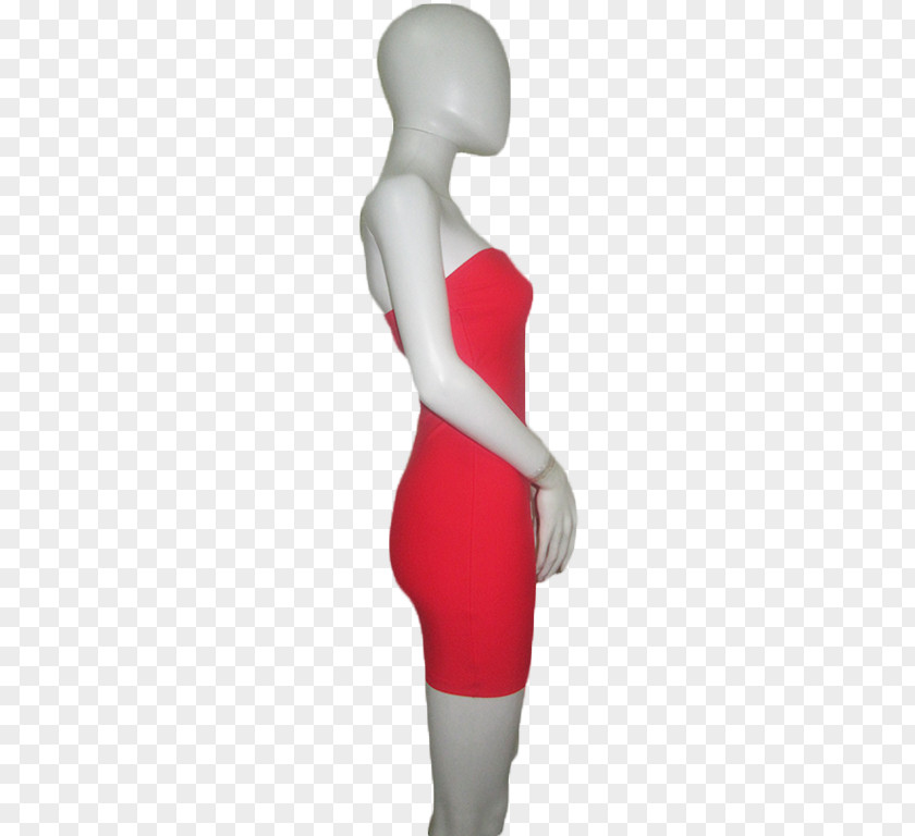 Bodycon Dresses Hip Figurine Spandex Shoulder Abdomen PNG