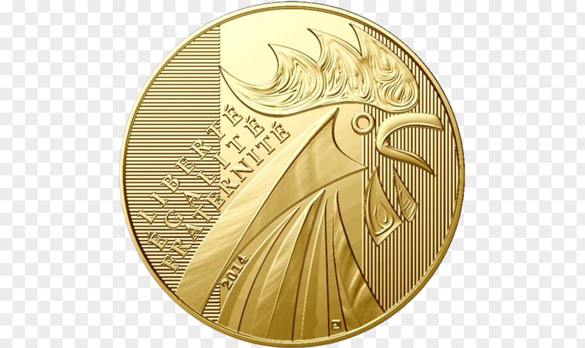 Coin Gold Euro Monnaie De Paris PNG