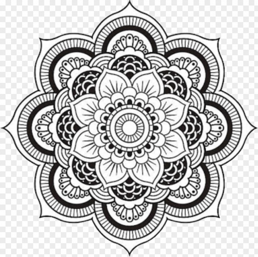 Dreamcatcher Background Mandala Coloring Book Tibetan Buddhism Adult PNG