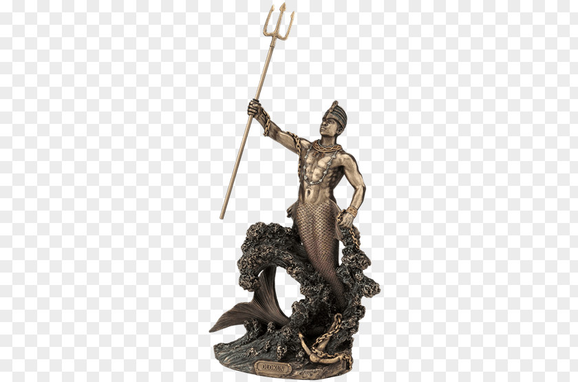 Goddess Santería Statue Olokun Oya Orisha PNG