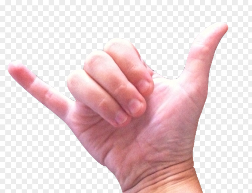 Hand Shaka Sign Thumb Clip Art PNG