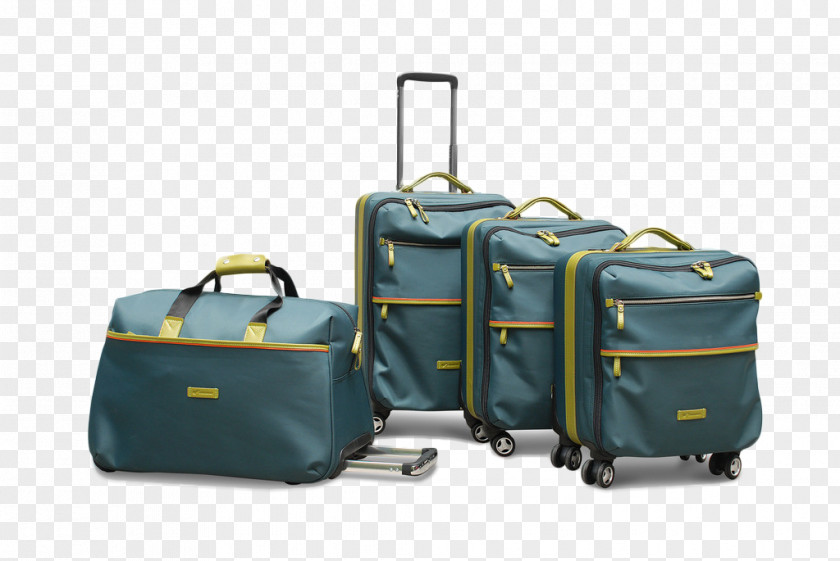 Luggage Collection Suitcase Hand Baggage Box PNG