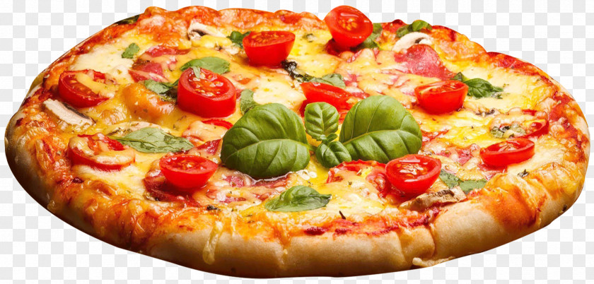 Pizza Margherita Italian Cuisine Fast Food PNG