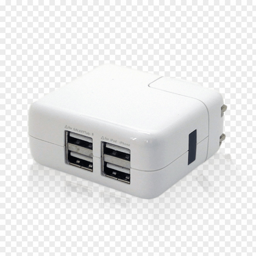USB AC Adapter Battery Charger Computer Port PNG