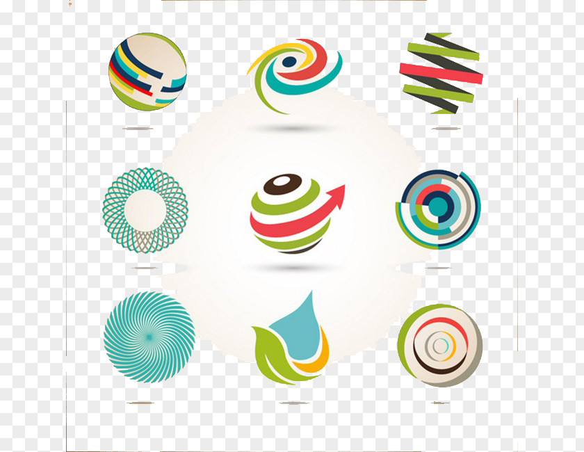 Abstract Logo Design Set Illustration Stock Photography PNG