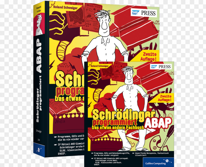 Book Schrödinger Programmiert ABAP: Das Etwas Andere Fachbuch Einstieg In ABAP Computer Programming PNG