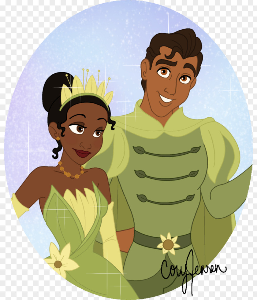 Donald Duck Walt Disney Tiana Prince Naveen The Princess And Frog PNG