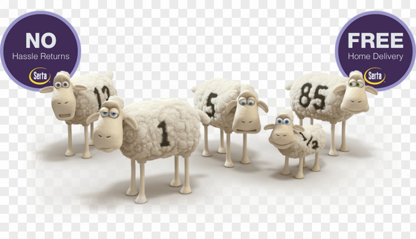 Flyer Mattresses Counting Sheep Serta Mattress Advertising PNG