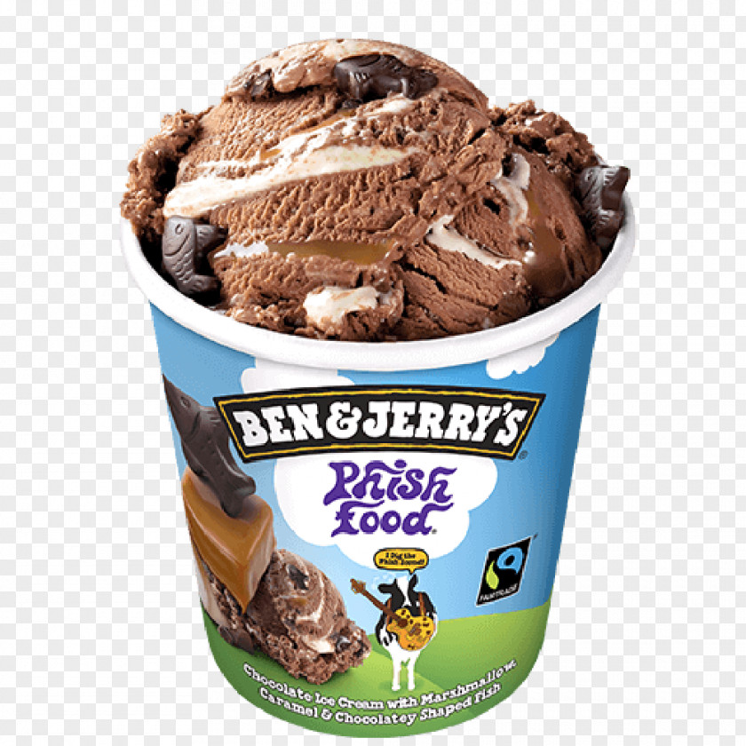 Fresh Food Distribution Ice Cream Fudge Chocolate Brownie Frozen Yogurt Ben & Jerry's PNG