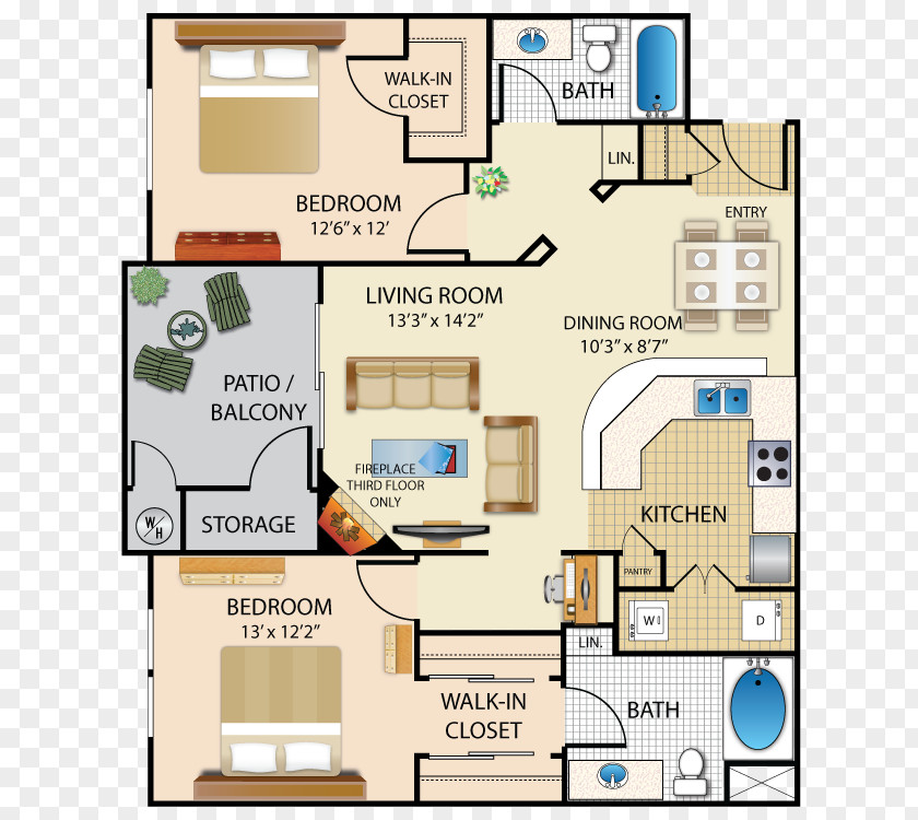 House Floor Plan Building PNG