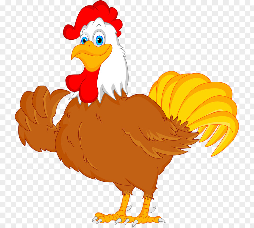Cartoon Chicken Leghorn Foghorn Rooster PNG