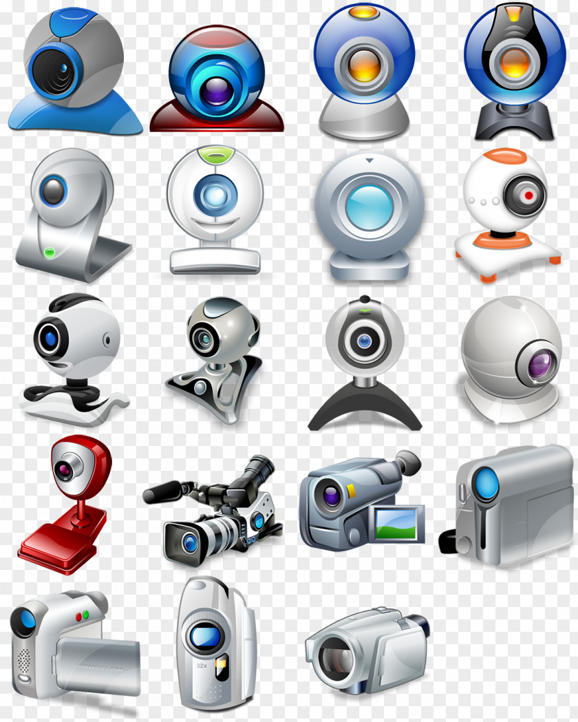 Electronic Equipment Camera Webcam Video Icon PNG