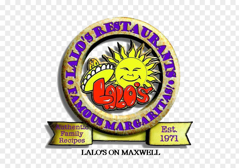 Lalo's On Maxwell Logo Sponsor Badge Font PNG