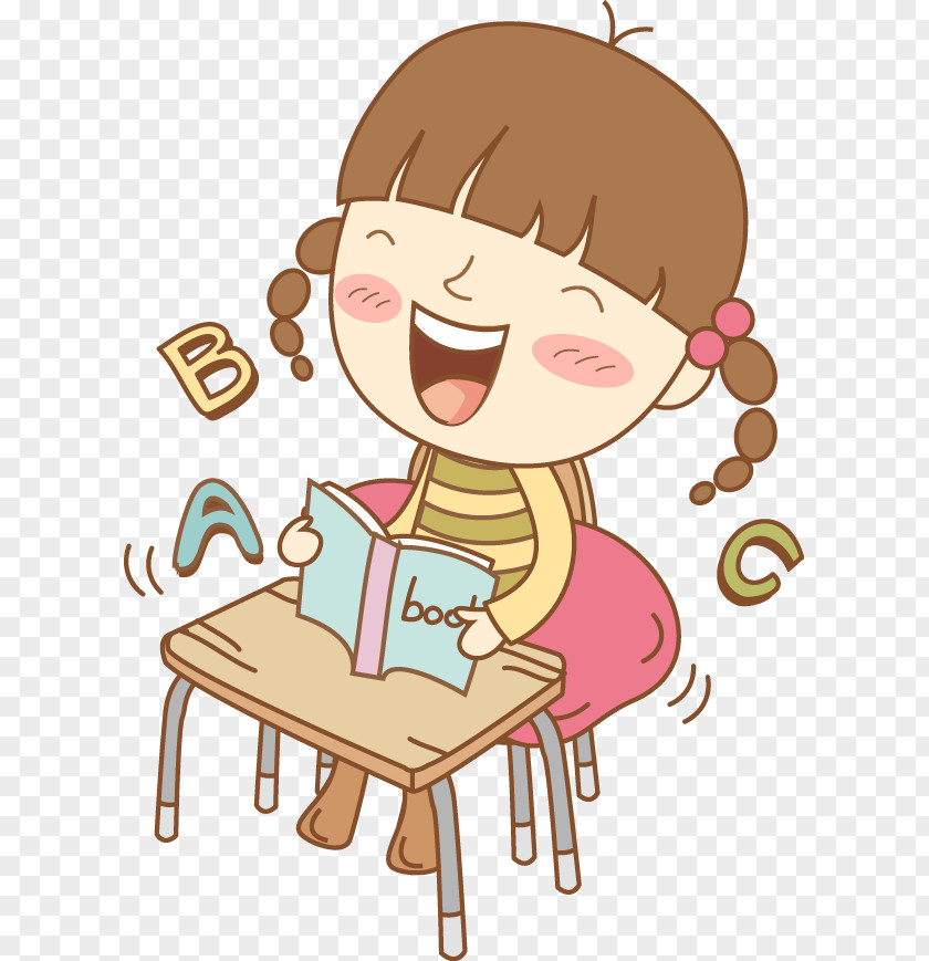 Learning Reading Girl Islam Child PNG Child, thinking clipart PNG