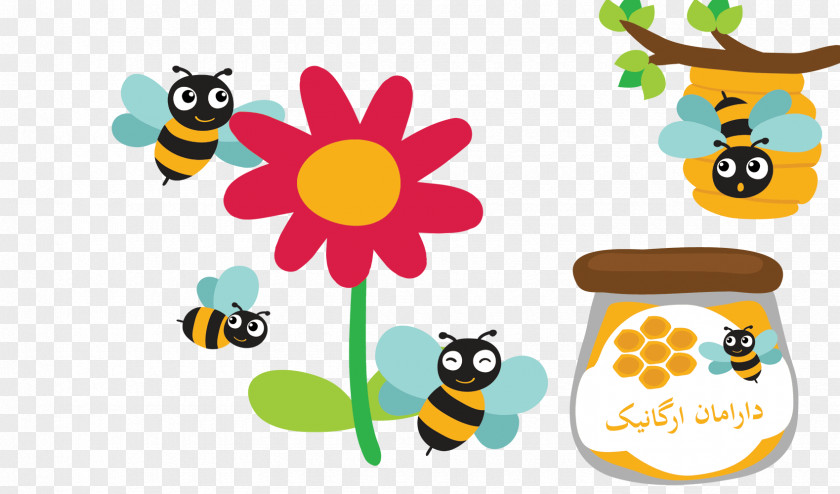 Bee European Dark Beehive Queen Clip Art PNG