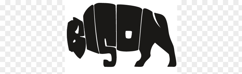 Cartoon Bison Cliparts Logo Animal Graphic Design PNG