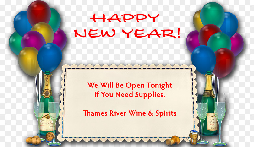 River Thames Balloon Font PNG