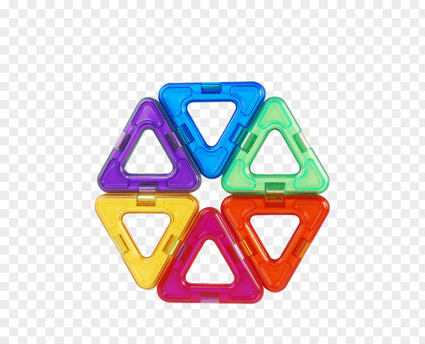 Triangle Splicing Magnet Film Material Toy Block Neodymium Toys Amazon.com PNG