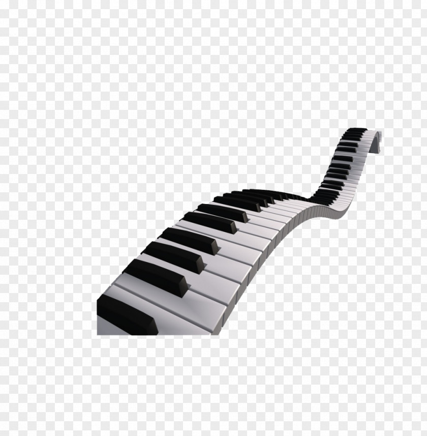 Black And White Piano Keys Musical Keyboard Clip Art PNG