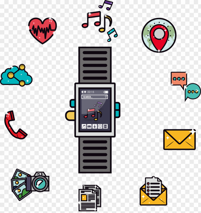 Vector Watch Google Images Button Mobile Phones Download PNG