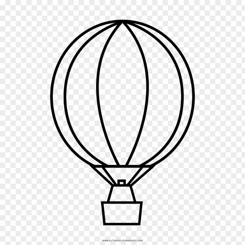 Balloon Coloring Book Drawing Hot Air PNG