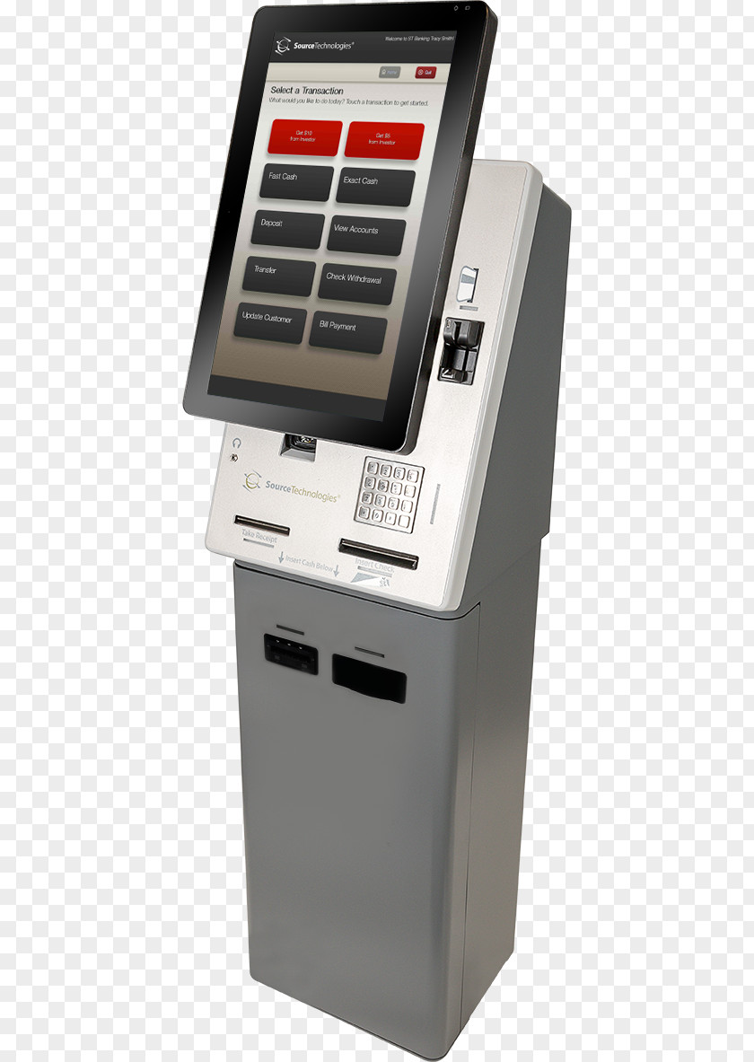 Bank Branch Kiosk Interactive Kiosks Product Design Machine PNG