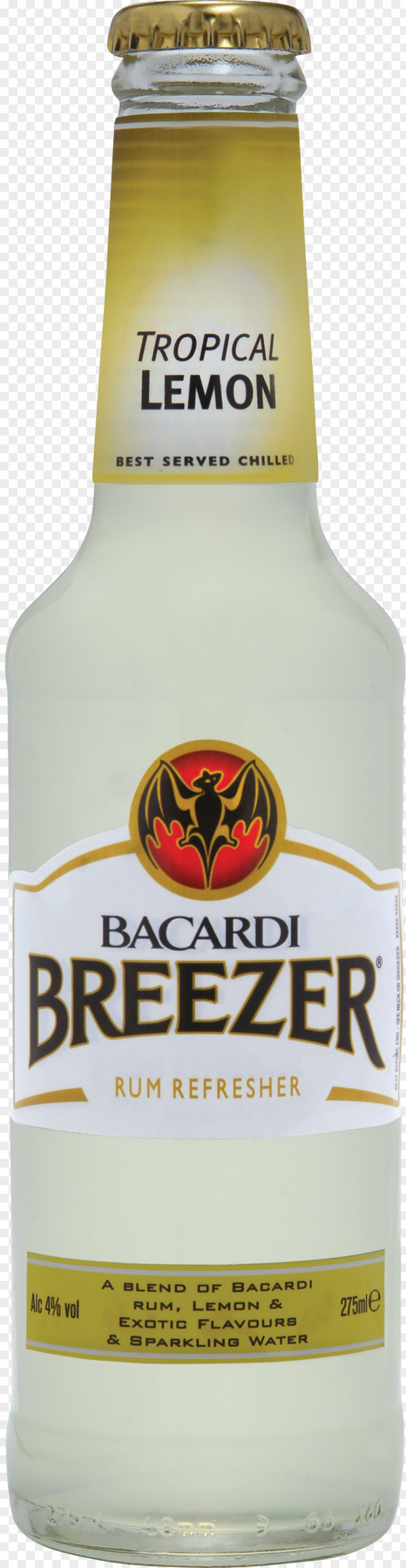 Beer Liqueur Bacardi Breezer Superior Rum Distilled Beverage PNG