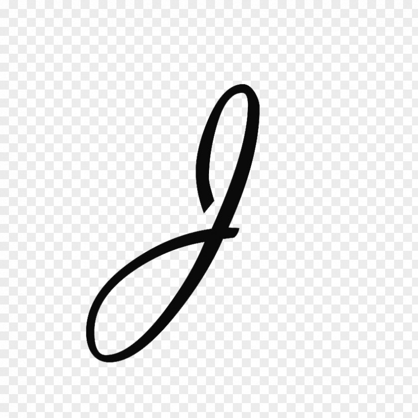 Calligraphy Alphabet Font Letter J Cursive PNG